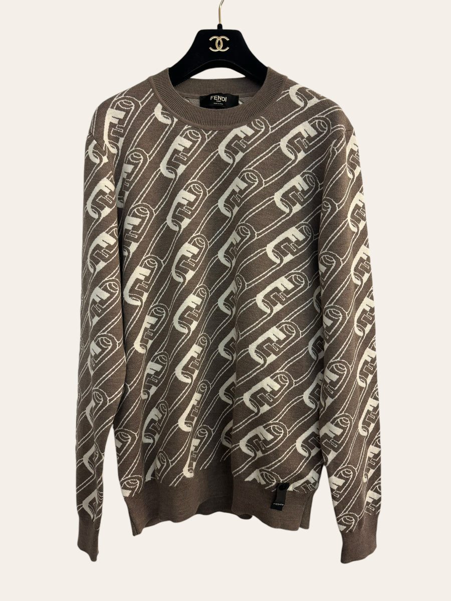 Fendi OLock Logo Sweatshirt, photo 1