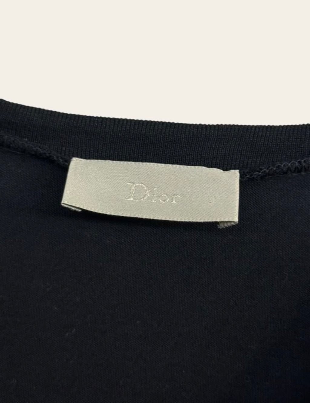 Dior Bee Embroidered V Neck T-Shirt, photo 4