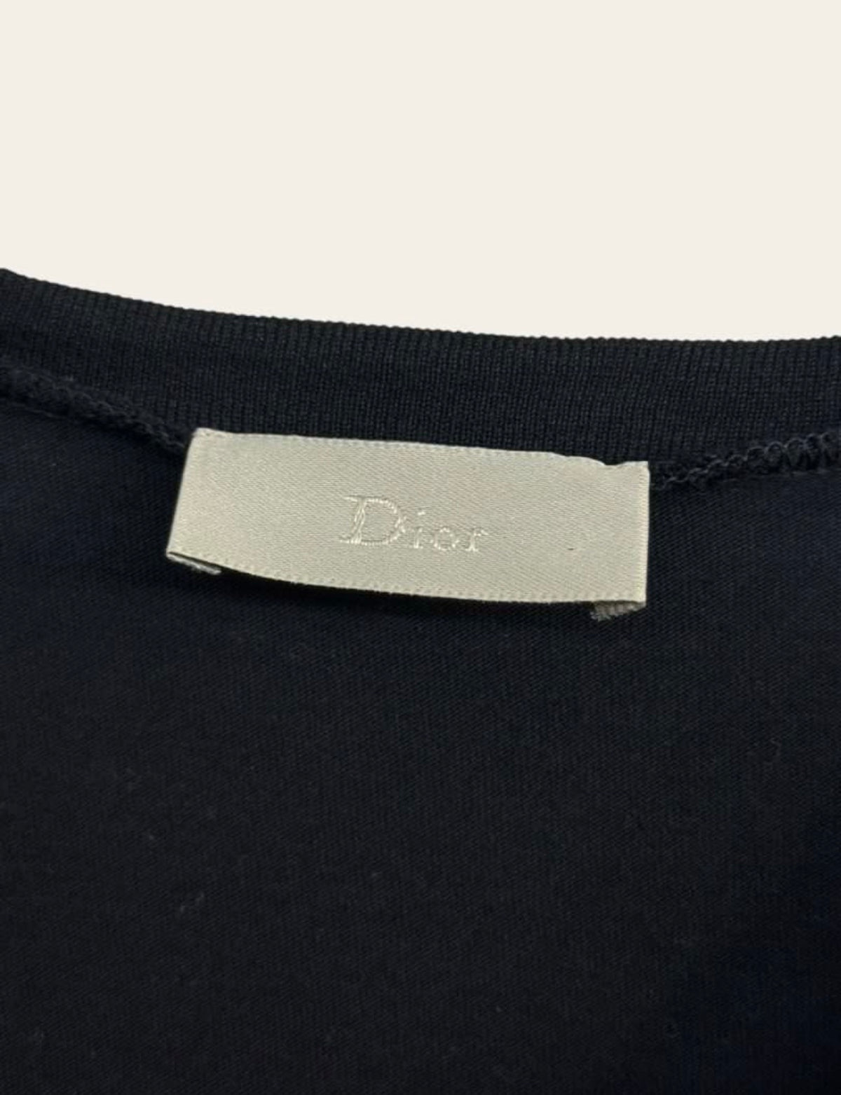 Dior Bee Embroidered V Neck T-Shirt, photo 4