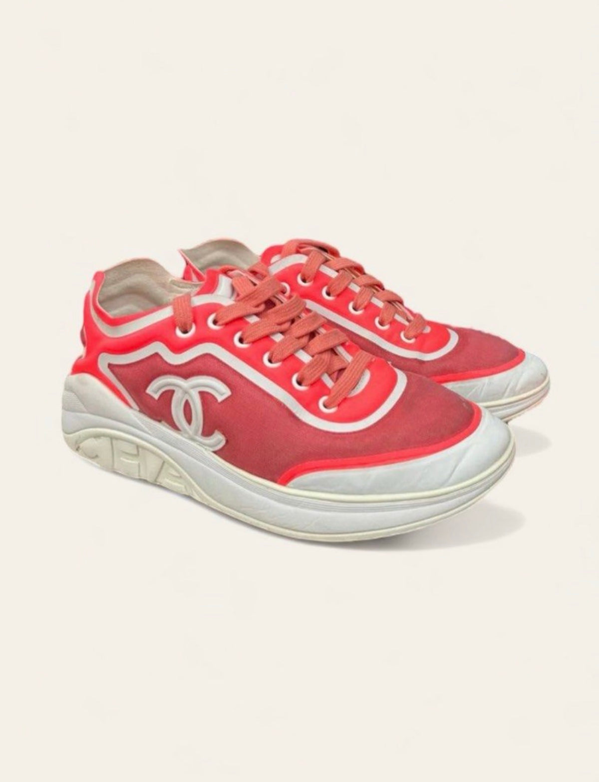 Chanel Mesh Sneaker SZ 37.5, photo 1