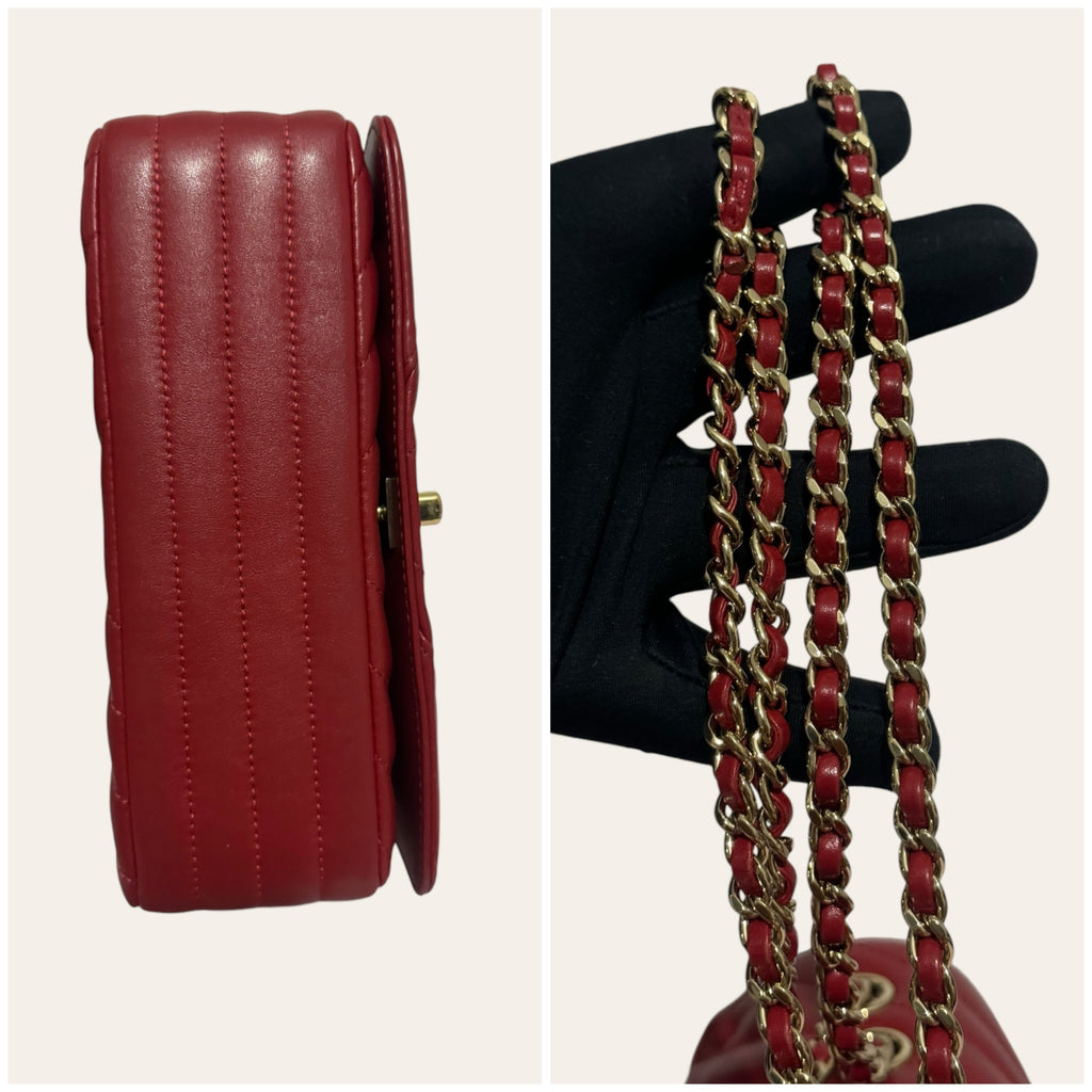 Chanel Chevron Mini Statement Flap, photo 8