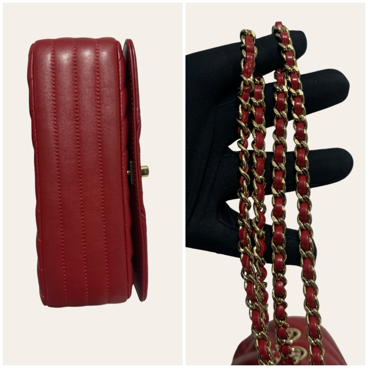 Chanel Chevron Mini Statement Flap, photo 8