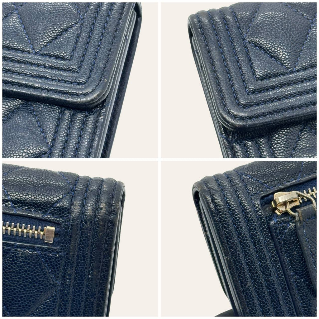 Chanel Boy Compact Trifold Wallet, photo 3