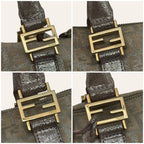 Fendi Metallic Zucca Boston Bag, photo 14