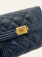 Chanel Boy Compact Trifold Wallet, photo 5