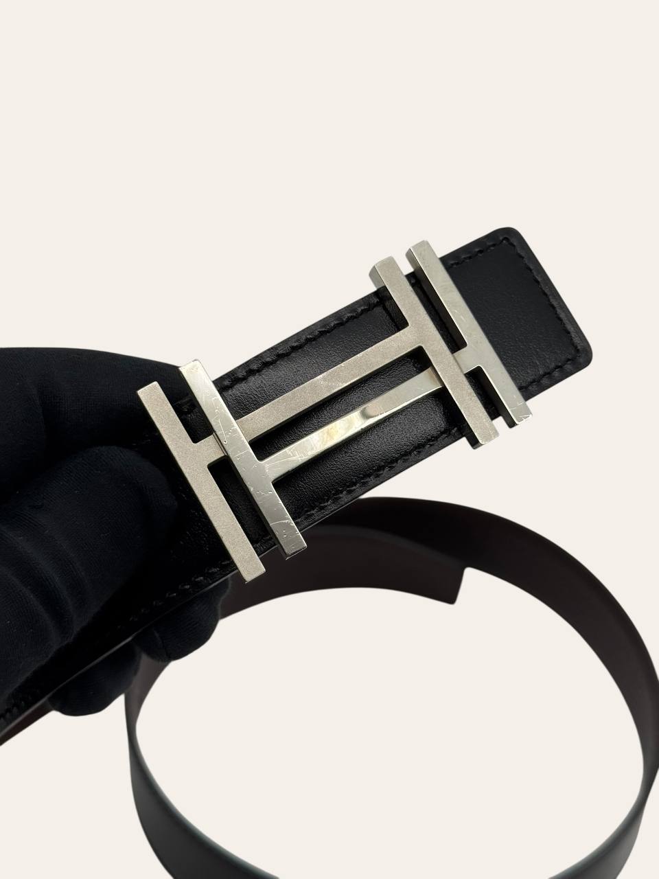 Hermes H Reversible Belt, photo 2