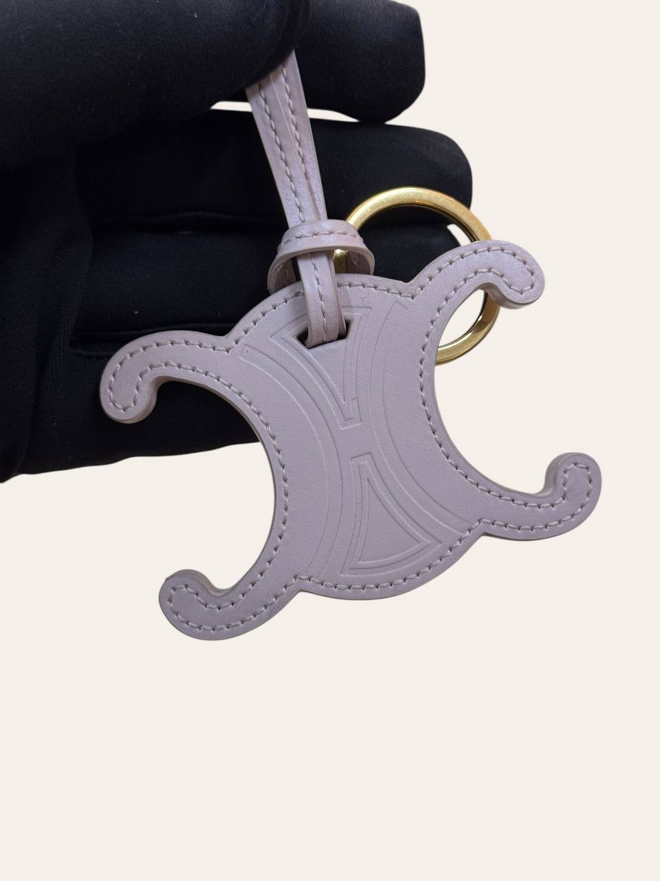 Celine Triomphe Leather Charm, photo 2