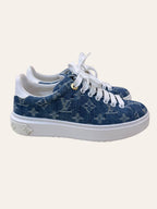 Louis Vuitton Monogram Denim Time Out Sneaker Size 35.5, photo 2