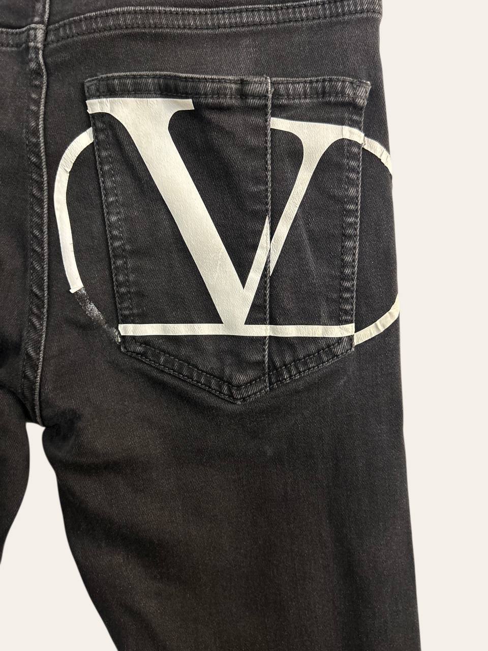 Valentino Logo Slim Fit Jeans, photo 3