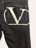 Valentino Logo Slim Fit Jeans, photo 3