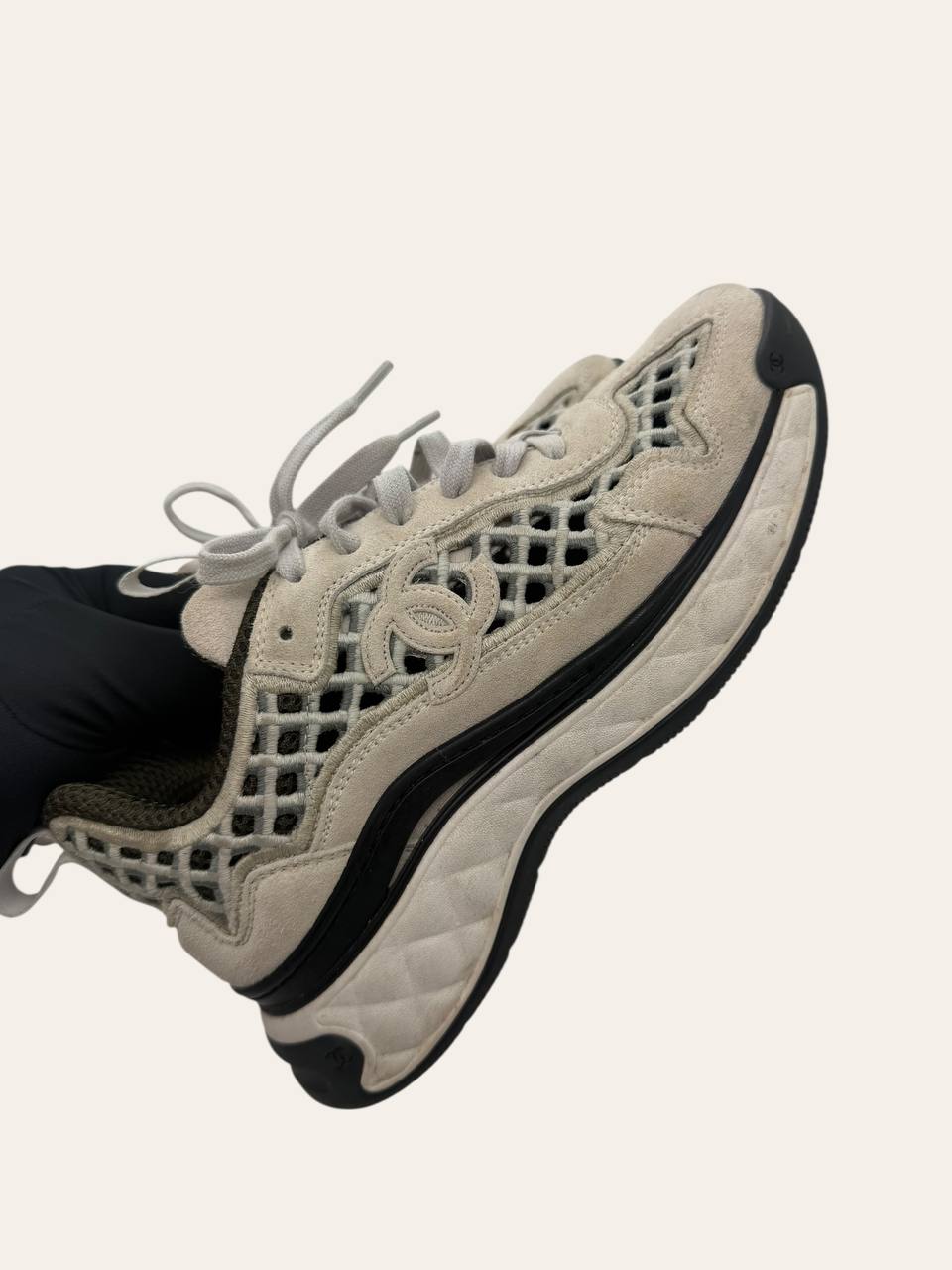 Chanel CC Sneaker Size 35.5, photo 2