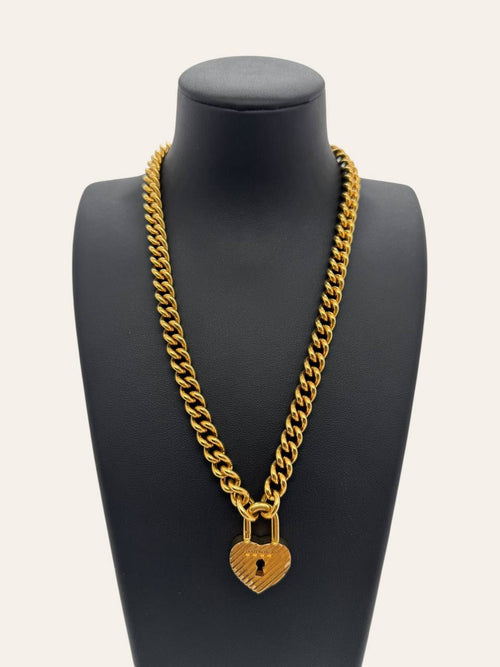 Balenciaga Heart Lock Necklace, photo 1
