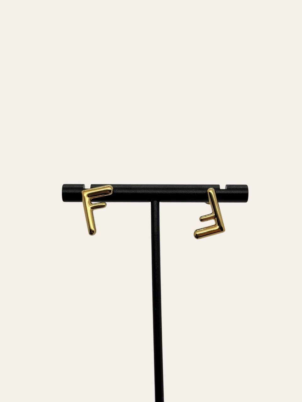 Fendi FF Logo Earring, photo 1