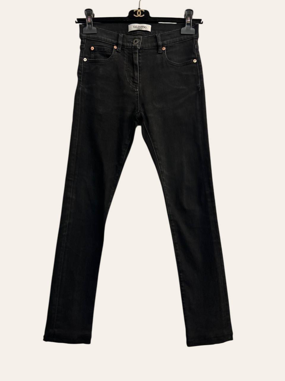 Valentino Logo Slim Fit Jeans, photo 1
