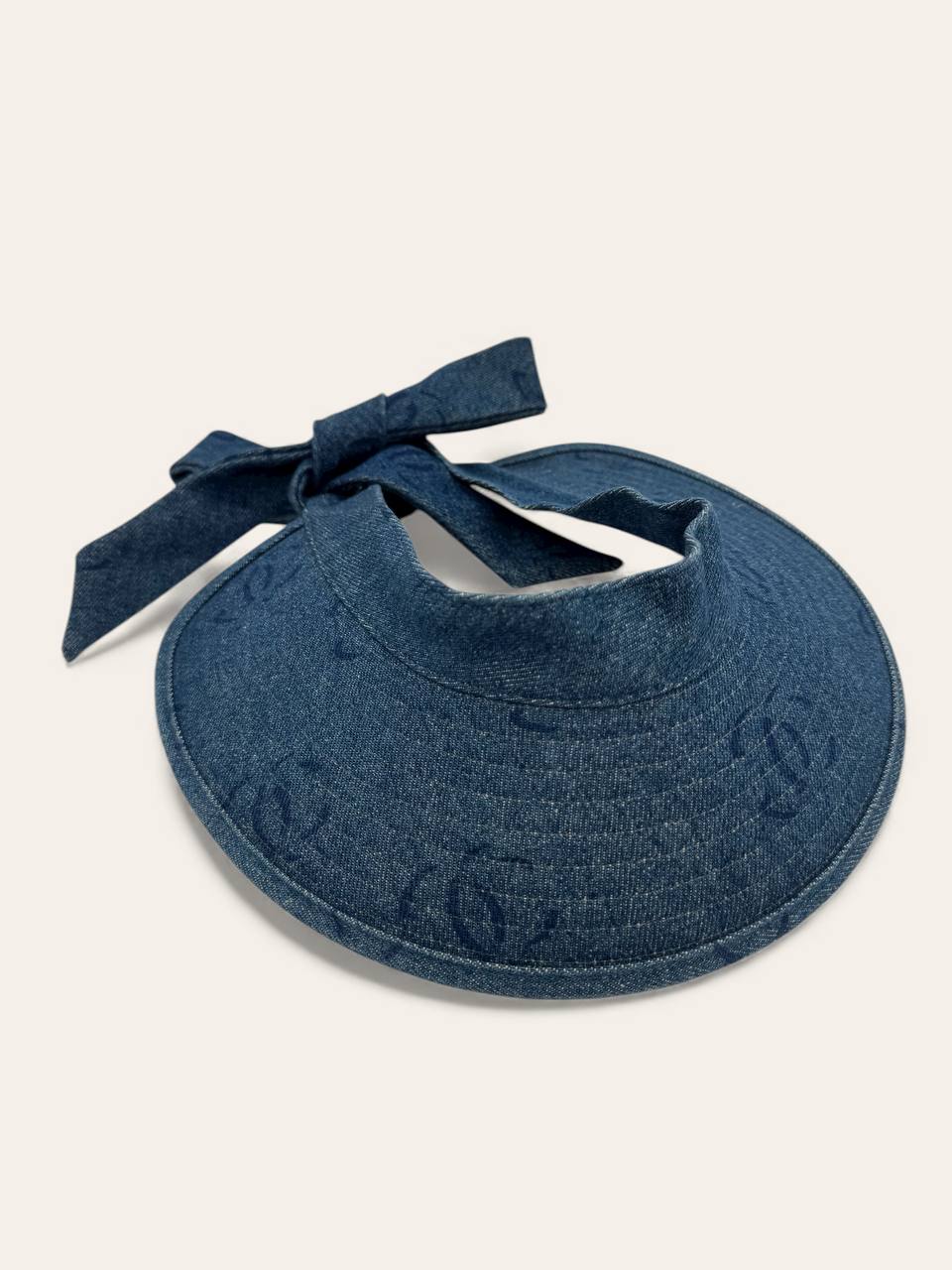 Chanel Denim Visor Hat, photo 1