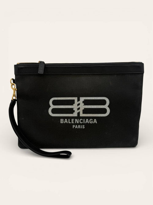 Balenciaga Canvas Clutch, photo 1