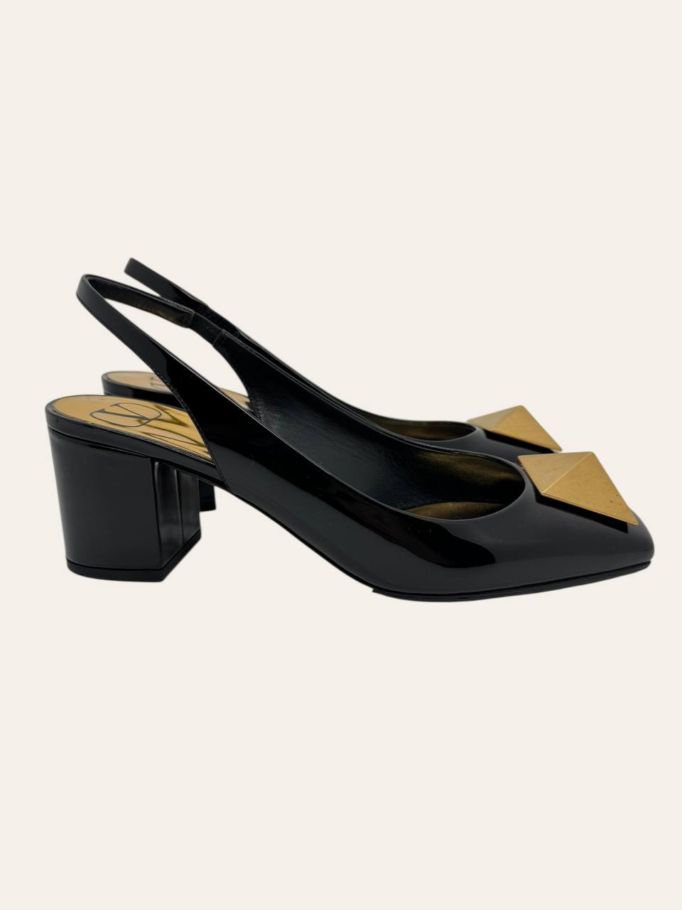 Valentino Roman Stud Slingback Size 37, photo 5
