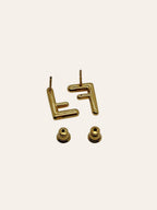 Fendi FF Logo Earring, photo 3