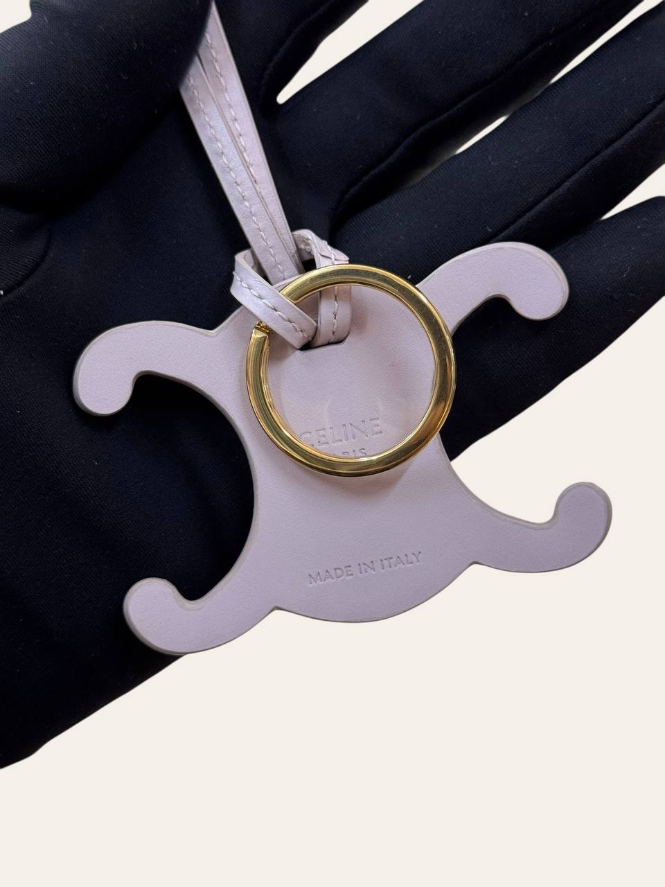 Celine Triomphe Leather Charm, photo 3