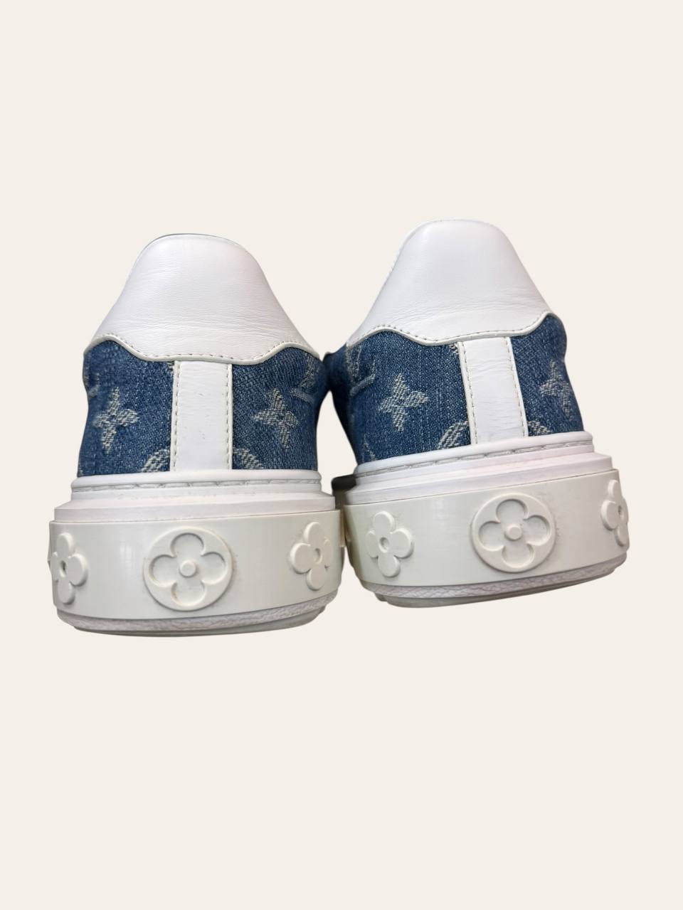 Louis Vuitton Monogram Denim Time Out Sneaker Size 35.5, photo 3