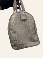 Fendi Metallic Zucca Boston Bag, photo 6