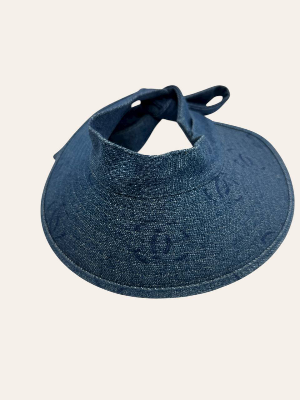 Chanel Denim Visor Hat, photo 4