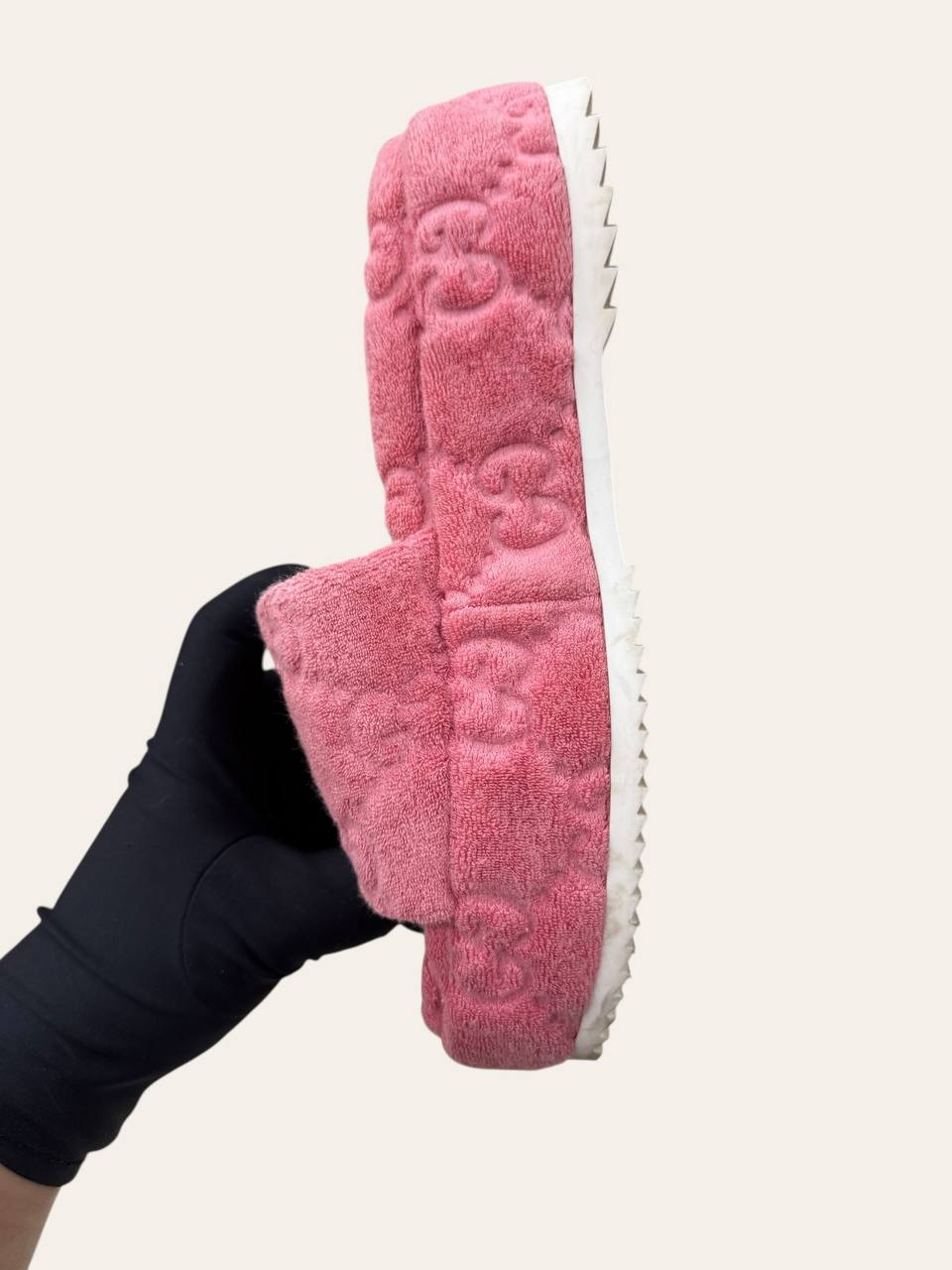 Gucci Monogram Platform Slides Size 36, photo 4