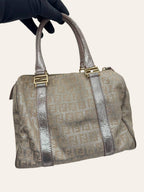 Fendi Metallic Zucca Boston Bag, photo 7