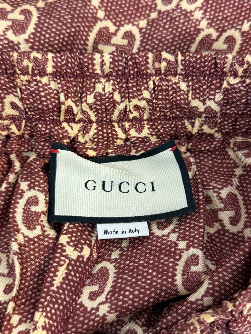 Gucci Monogram Silk Pants, photo 4