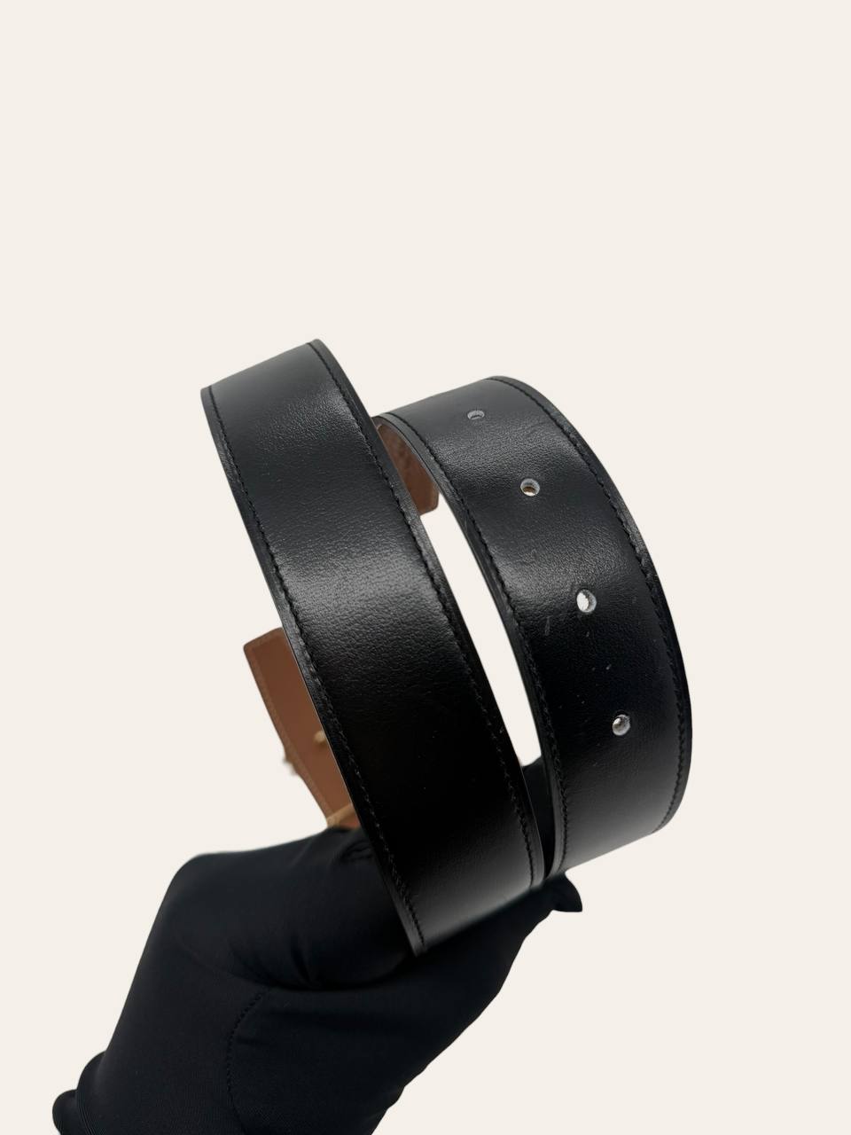 Hermes H au Carre Reversible Belt, photo 4