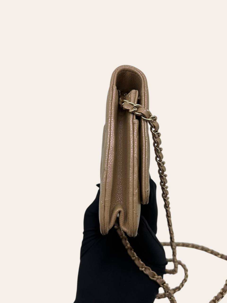 Chanel Wallet on Chain in Caviar, photo 5