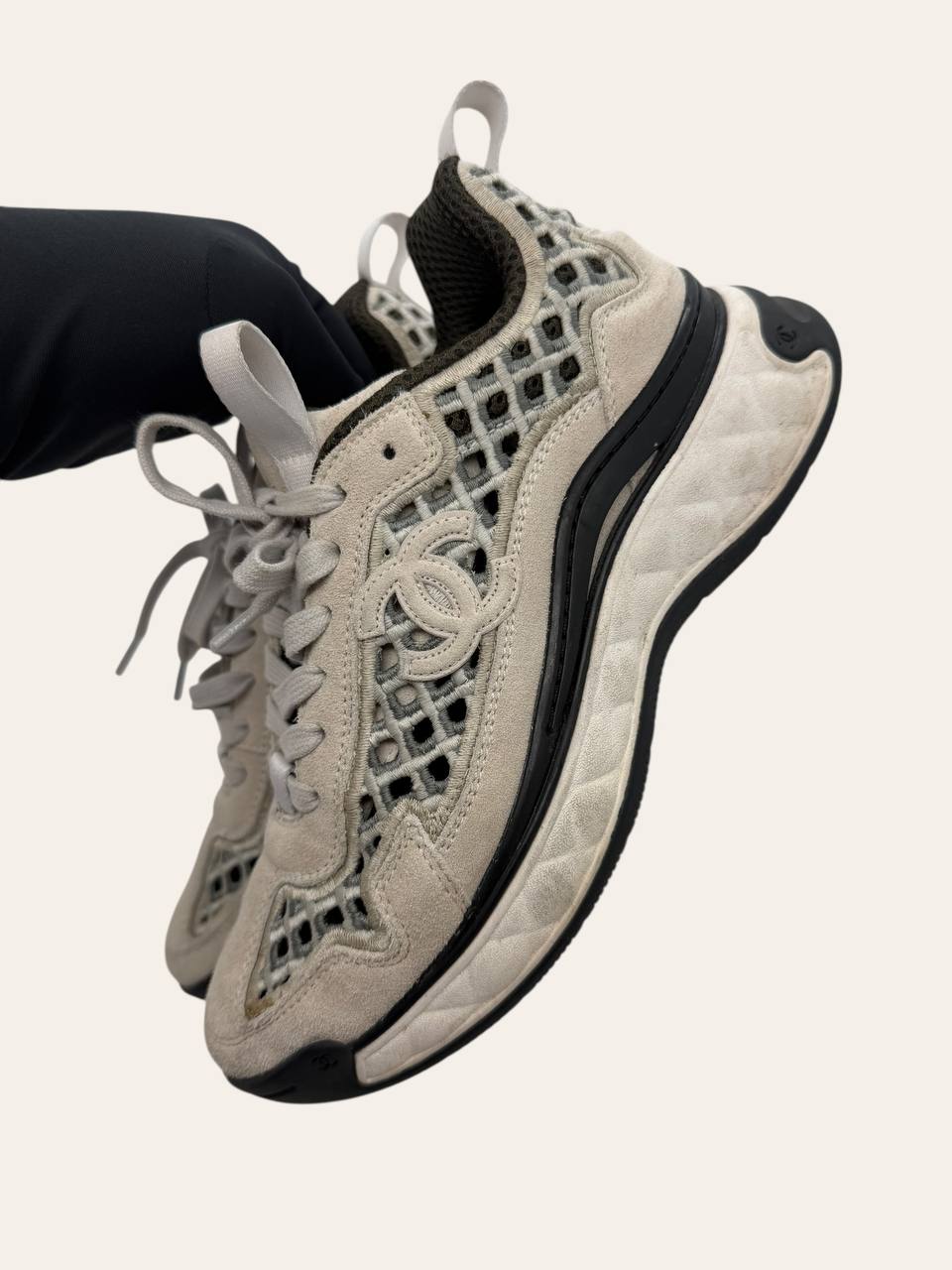 Chanel CC Sneaker Size 35.5, photo 4