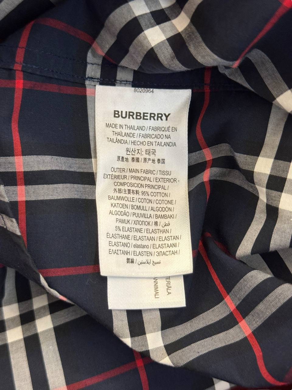 Burberry Checkered Shirt, photo 4