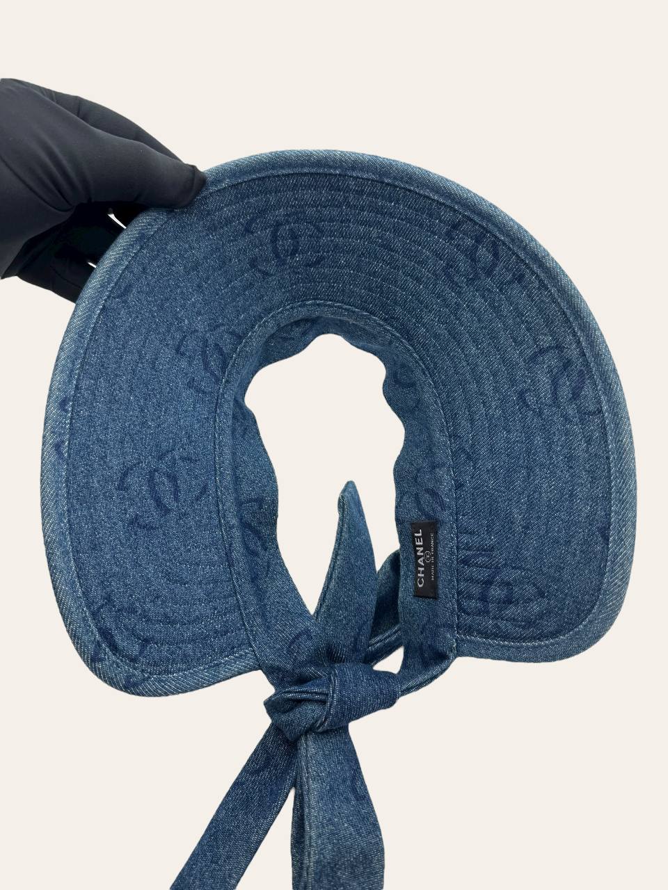 Chanel Denim Visor Hat, photo 6
