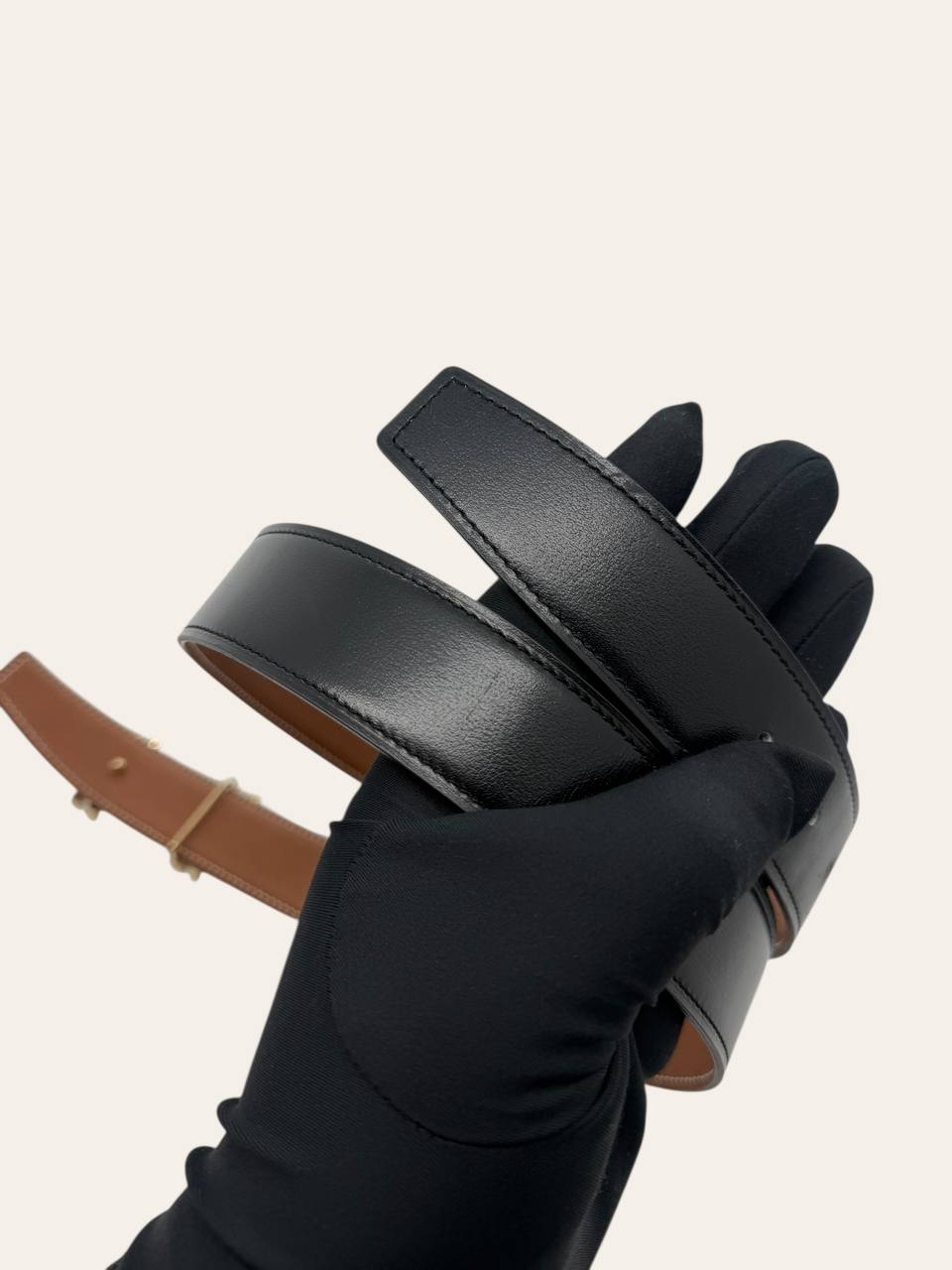 Hermes H au Carre Reversible Belt, photo 5