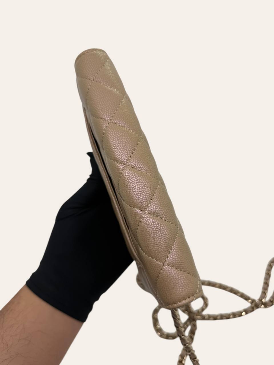 Chanel Wallet on Chain in Caviar, photo 6