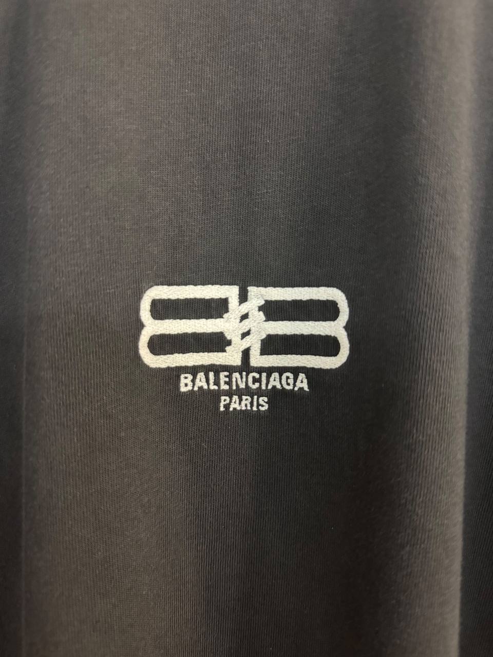 Balenciaga Embroidered Logo T-Shirt, photo 6