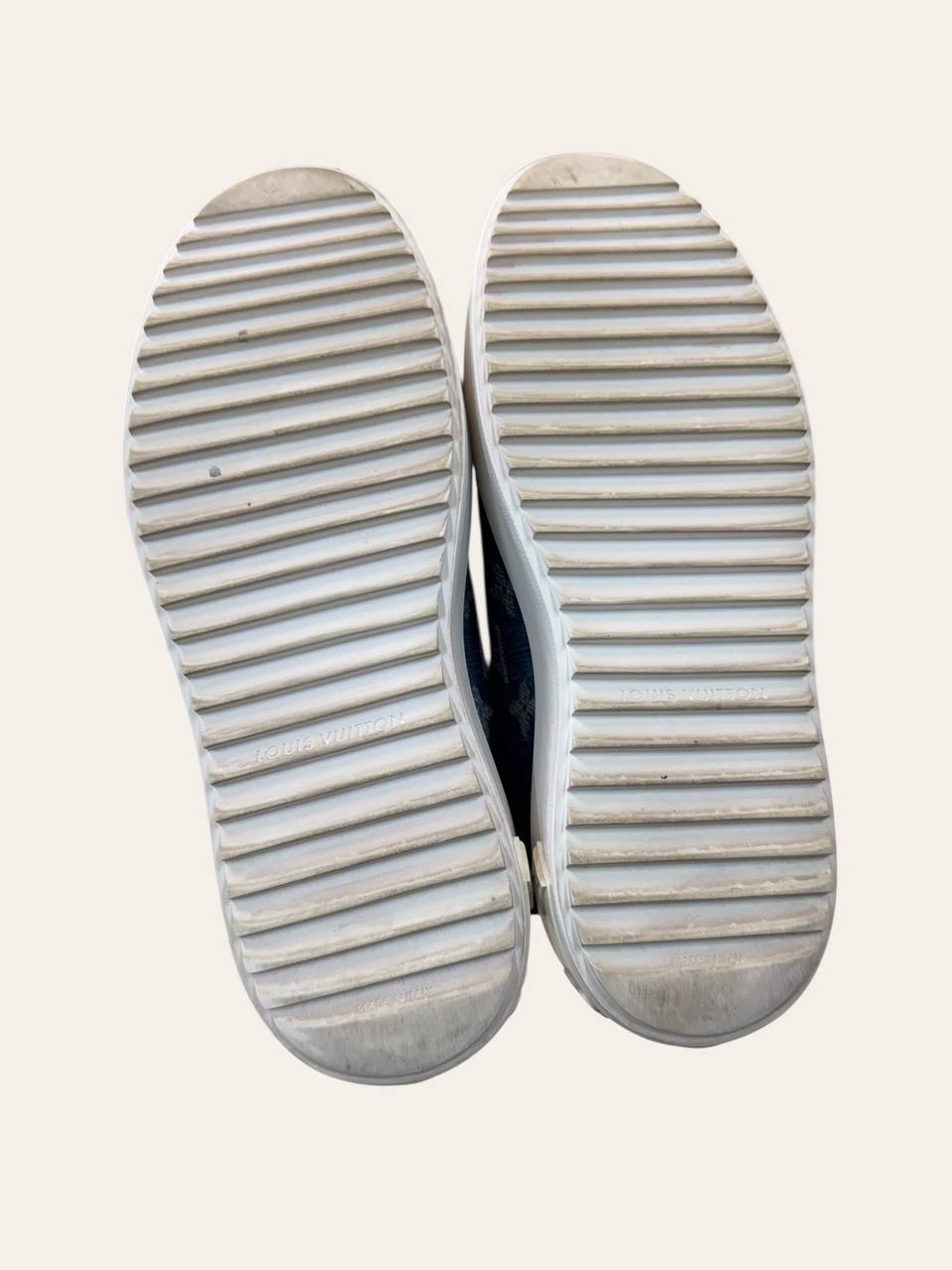 Louis Vuitton Monogram Denim Time Out Sneaker Size 35.5, photo 6