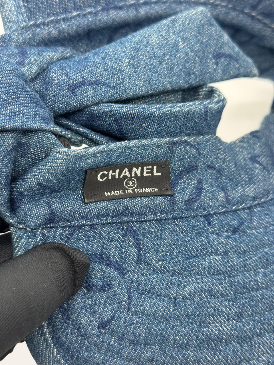 Chanel Denim Visor Hat, photo 7