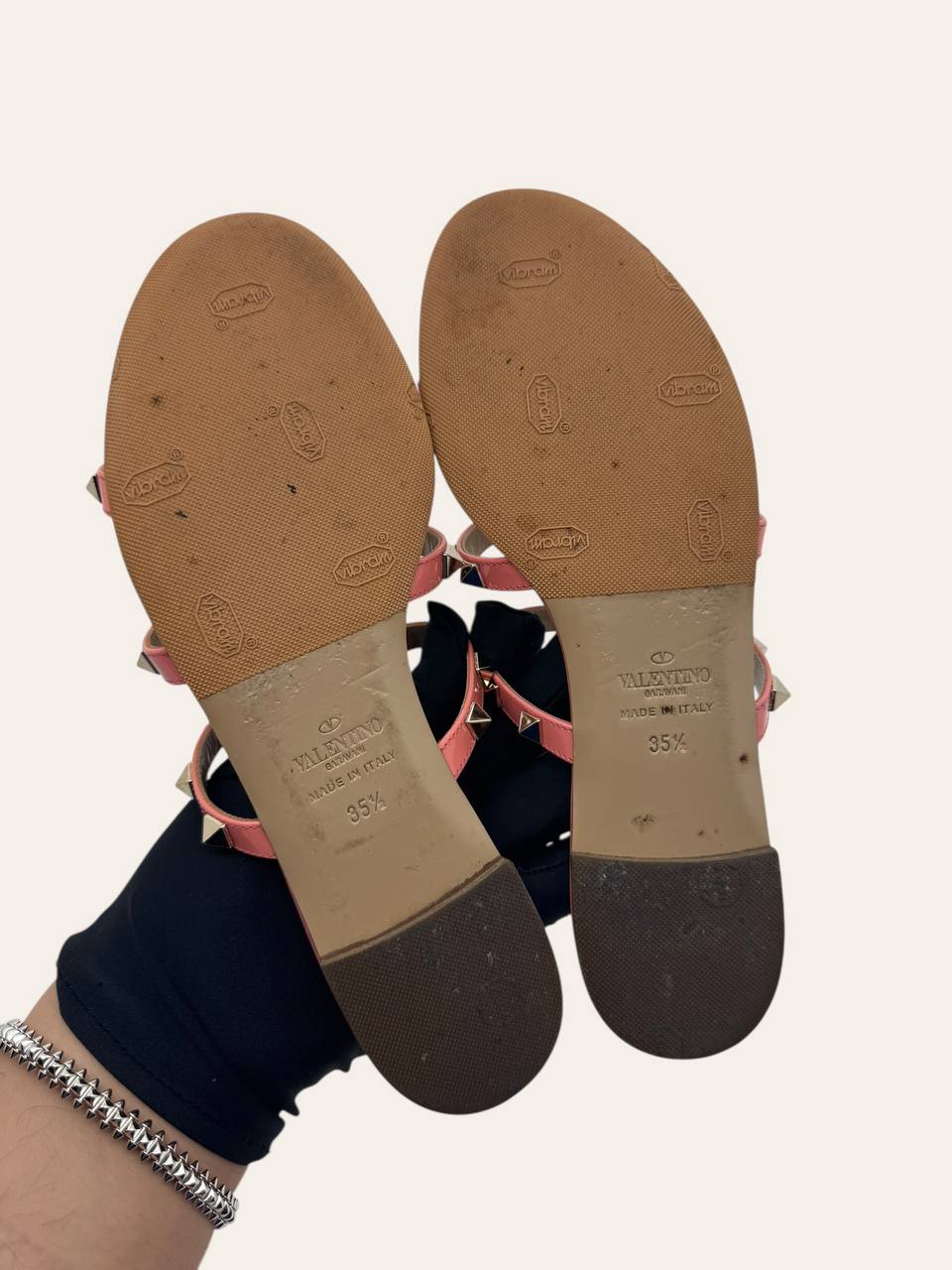 Valentino Rockstud Sandal Size 35.5, photo 6