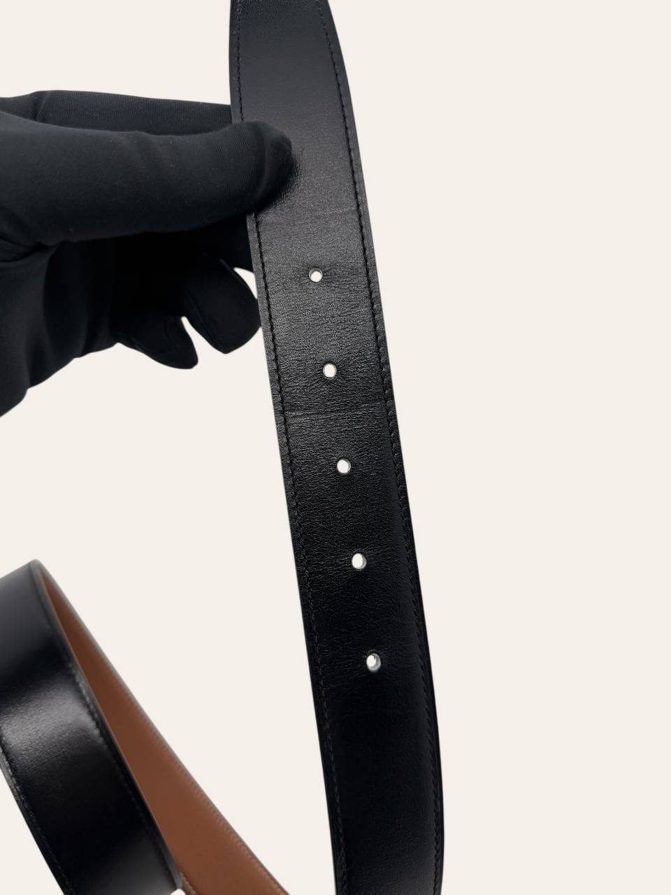 Hermes H au Carre Reversible Belt, photo 6