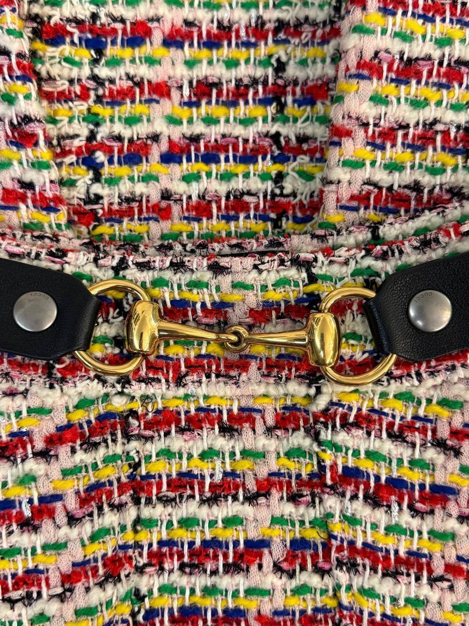 Gucci Horsebit Tweed Skirt, photo 4