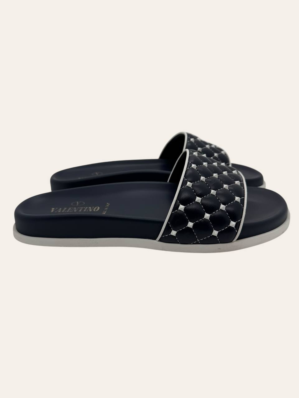 Valentino Rockstud Slides Size 39, photo 2