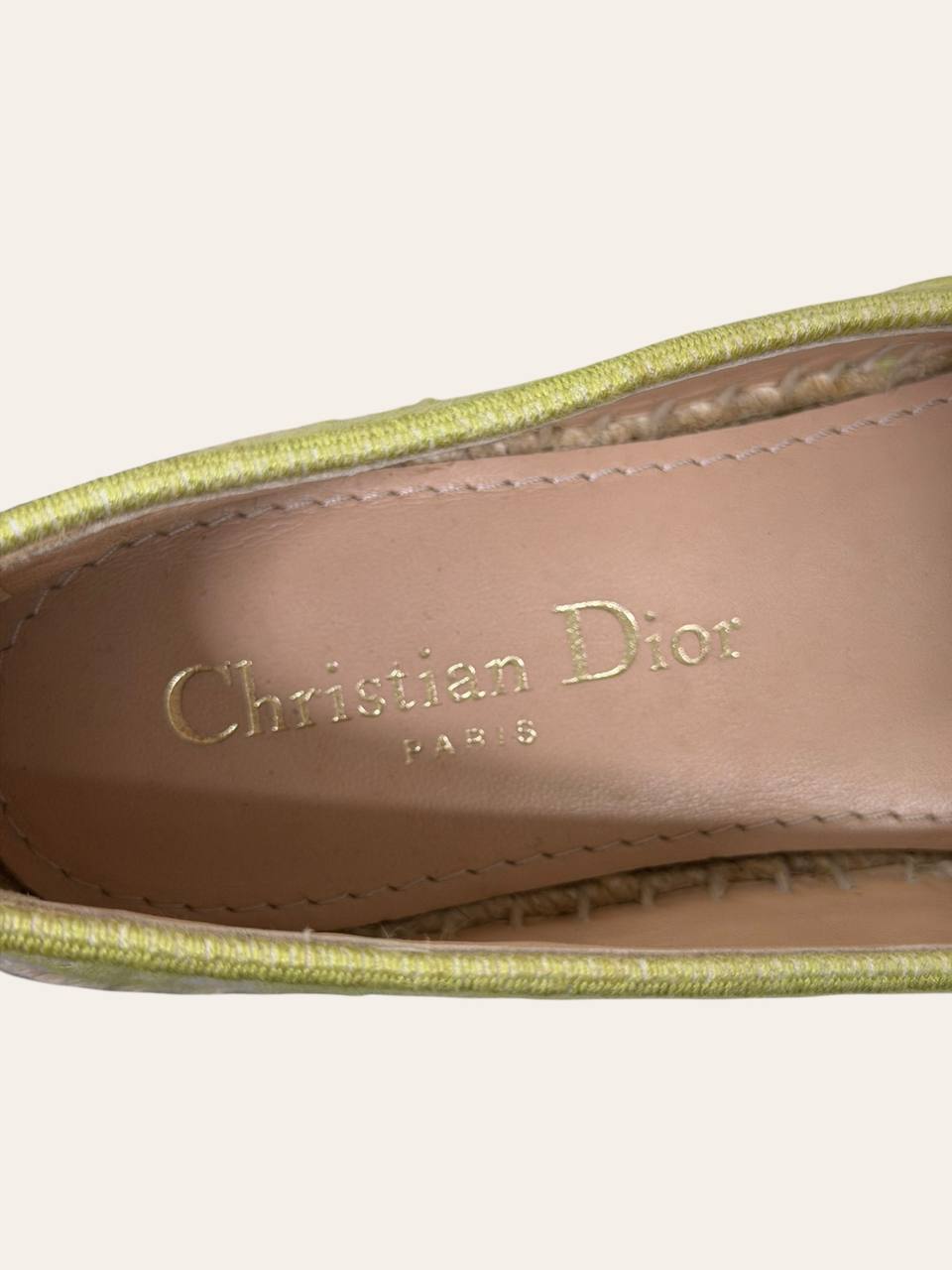 Dior Espadrilles Size 35, photo 9