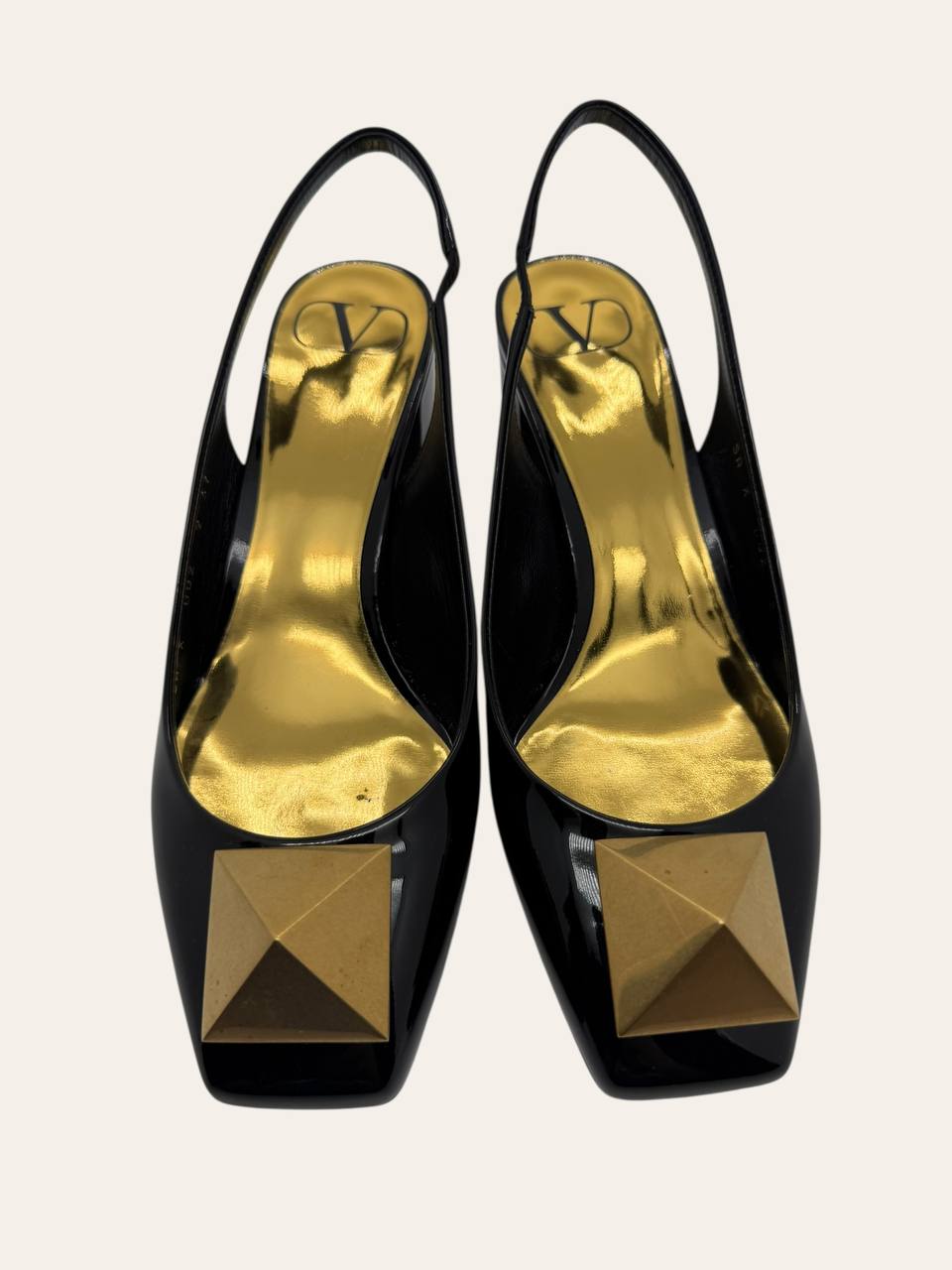 Valentino Roman Stud Slingback Size 37, photo 12