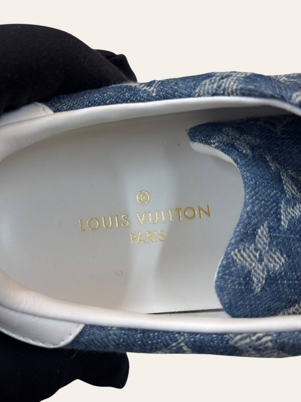 Louis Vuitton Monogram Denim Time Out Sneaker Size 35.5, photo 10