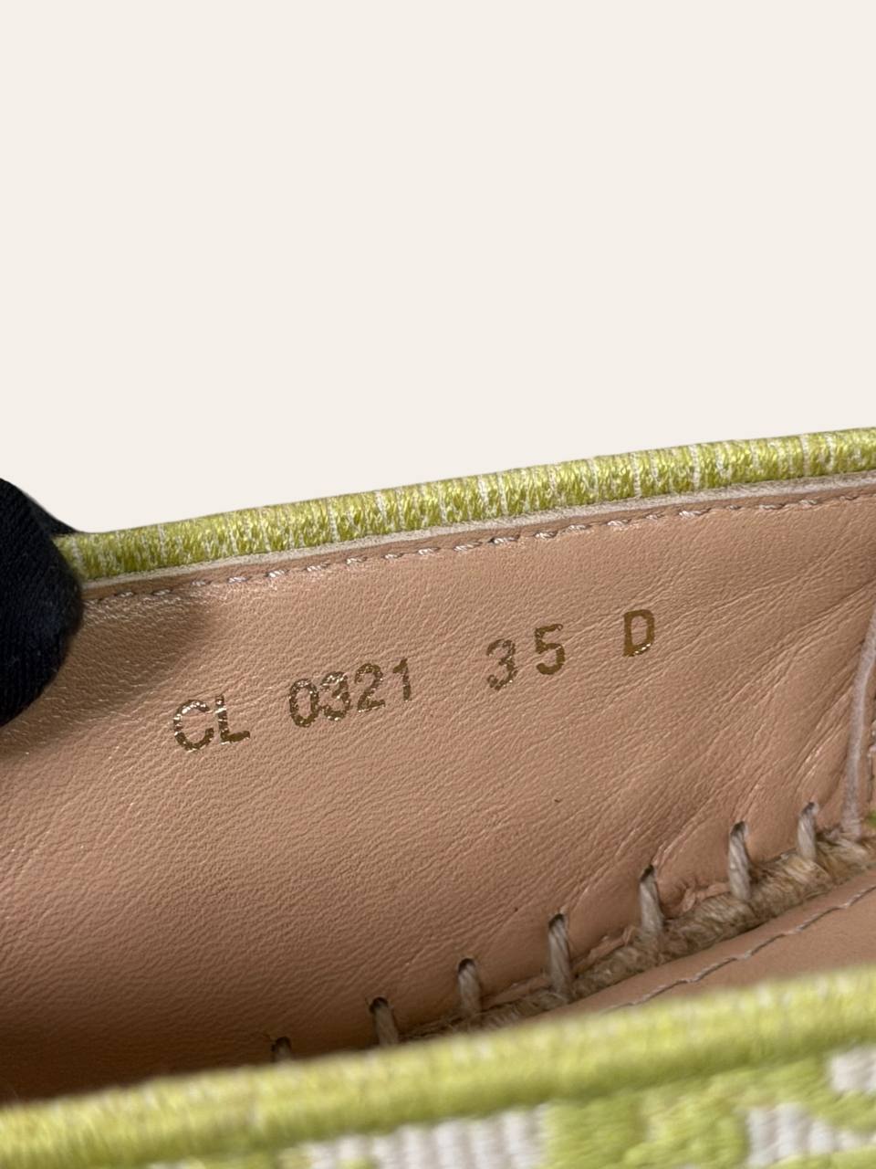 Dior Espadrilles Size 35, photo 10
