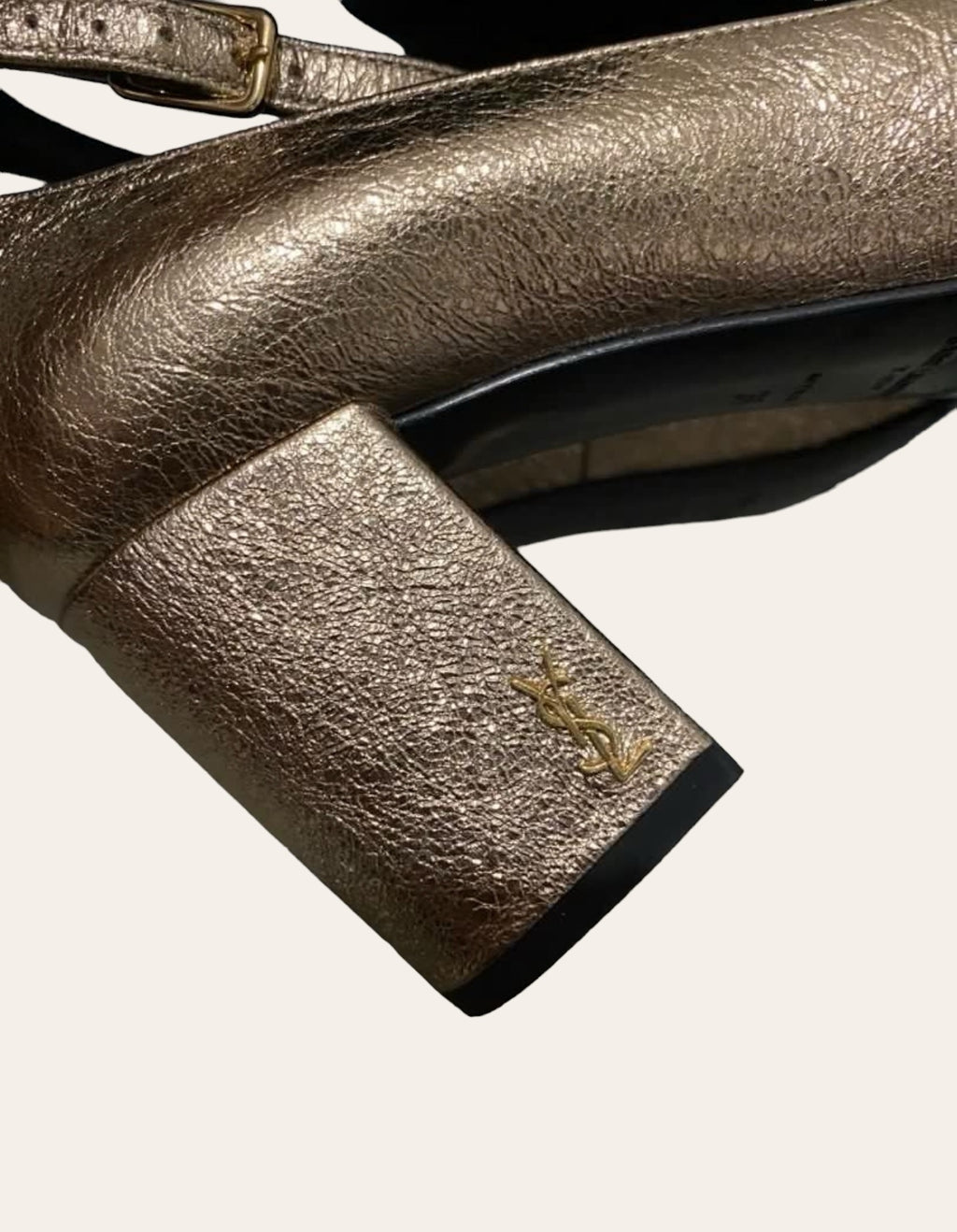 Saint Laurent Metallic Pumps SZ 36, photo 6