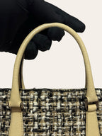 Prada Tweed Mini Flat Tote, photo 6