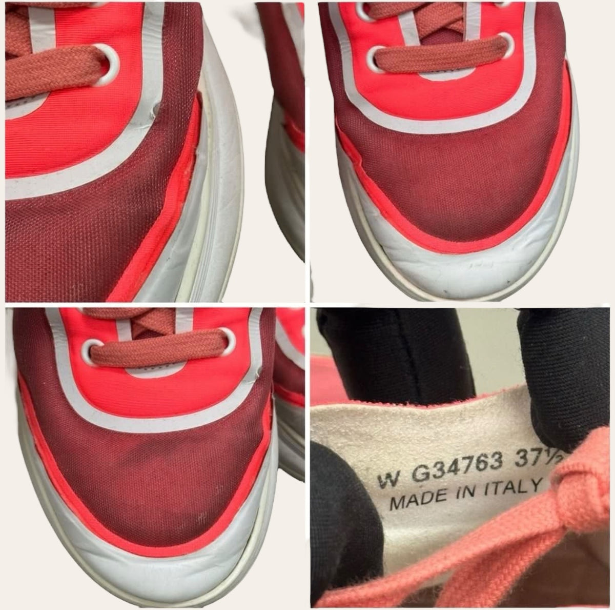 Chanel Mesh Sneaker SZ 37.5, photo 5